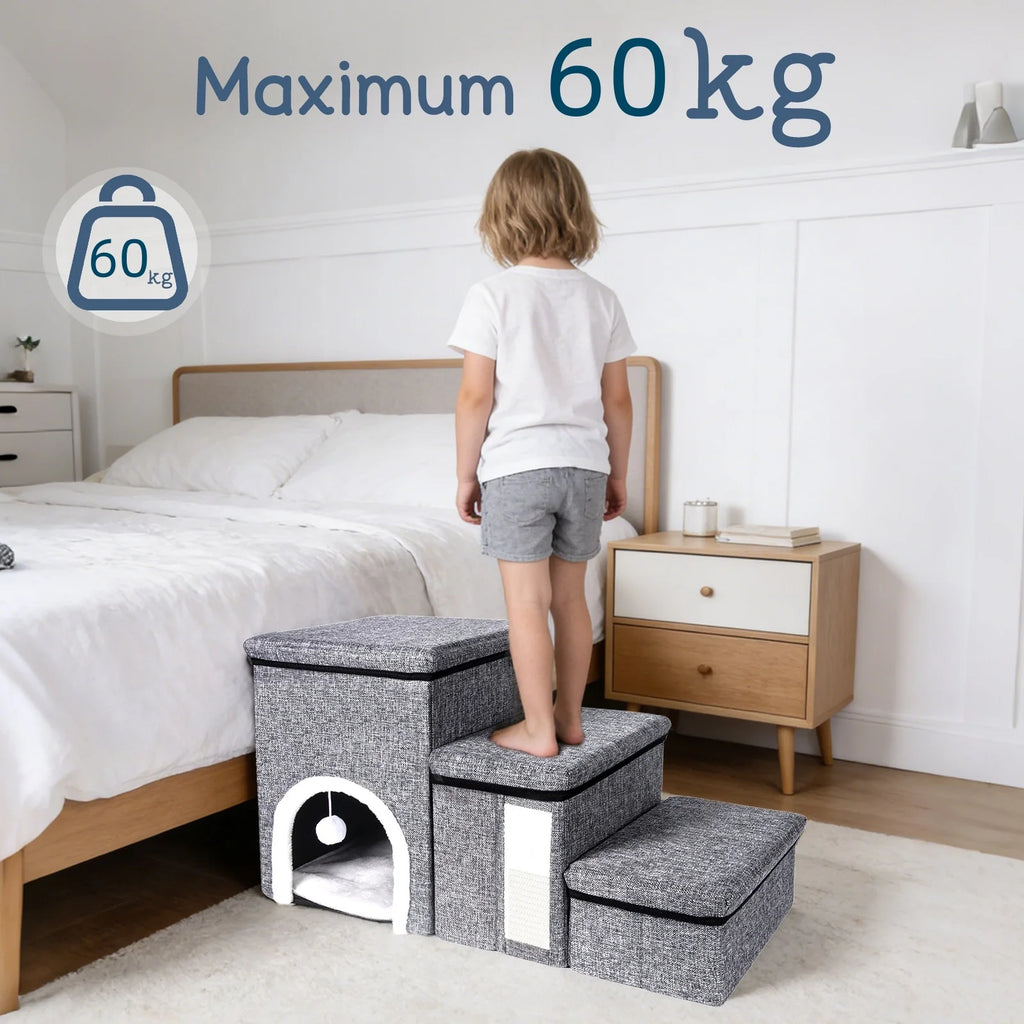 Pet stairs holds up to 60kg