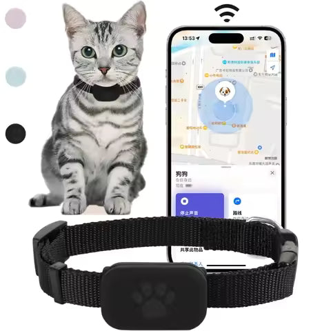Zgardă cu GPS Tracker Animale de Companie pentru iPhone
